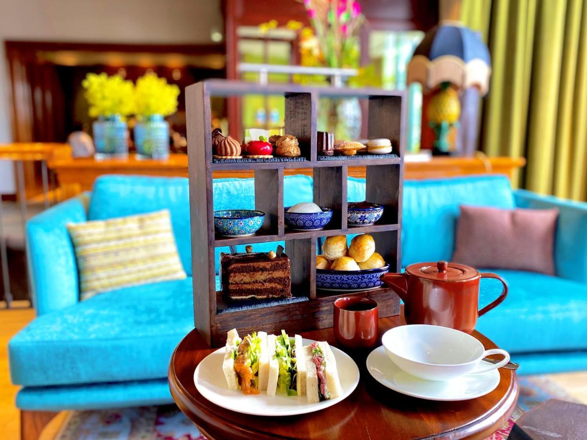 Das James Flensburg Ngoại thất bức ảnh Afternoon tea at the Imperial Hotel, Hanoi, Vietnam