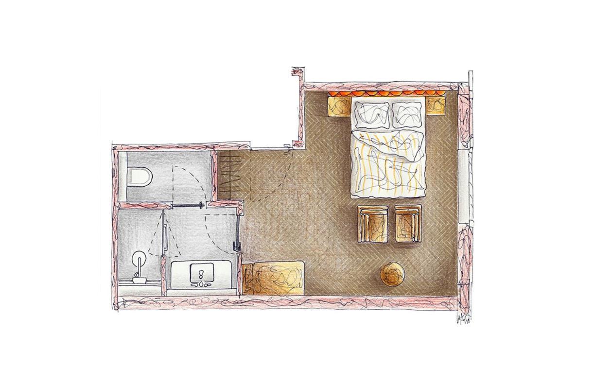 Das James Flensburg Ngoại thất bức ảnh A plan of a typical room